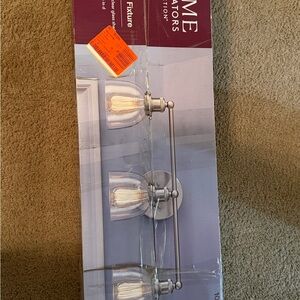 Silver Wall Light Fixture